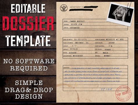 dossier document example